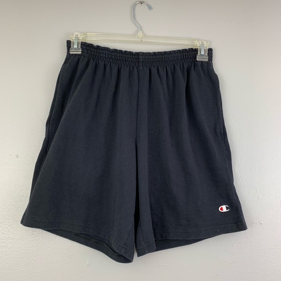 champion sweat shorts black
